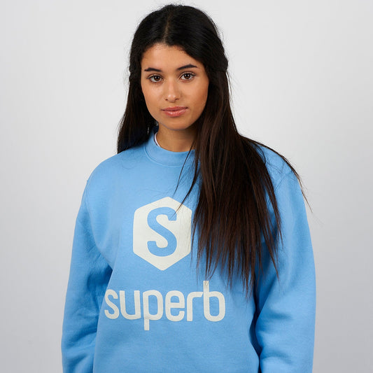 Sudadera Hexablack Azul Claro