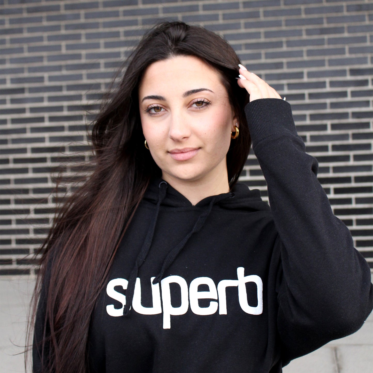 Sudadera Puffy Mode Negro