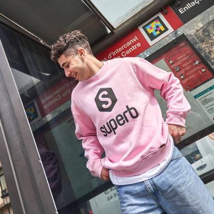 Sudadera Hexablack Rosa